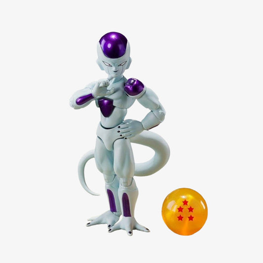 Figurine articulée Frieza Quatrième Forme de Dragon Ball Z, S.H.Figuarts, Bandai Tamashii Nations, 12cm.