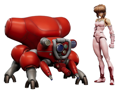 Kit de modèle Ghost in the Shell MF-94 Motoko Kusanagi et Fuchikoma de Max Factory, figurines détaillées pour collection.