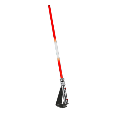 Figurine Sabre Laser Force FX Elite Maul de la série Black Series Star Wars, posée avec détails réalistes et articulation.