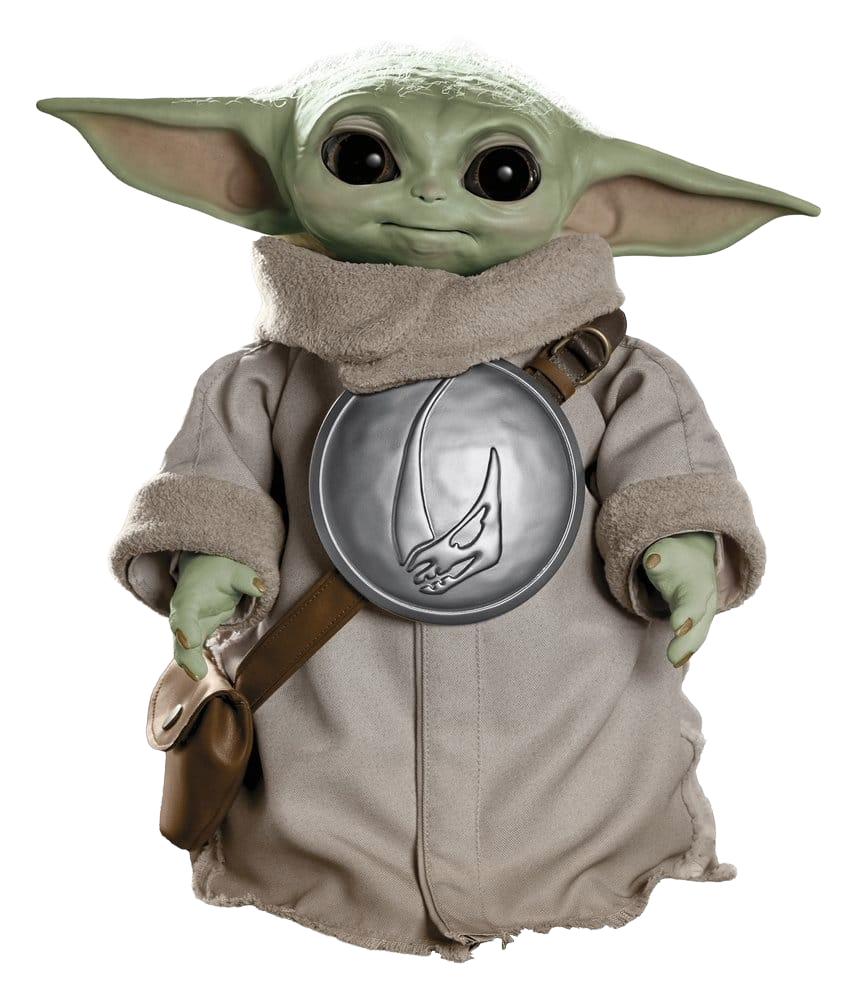 Figurine animatronique Star Wars Ultimate Grogu Special Edition de 37 cm de la marque Hasbro, avec détails réalistes et articulation.