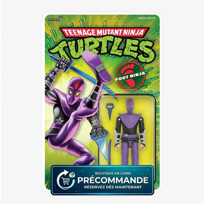 Teenage Mutant Ninja Turtles ReAction+ figurine Wave 01 Foot Ninja