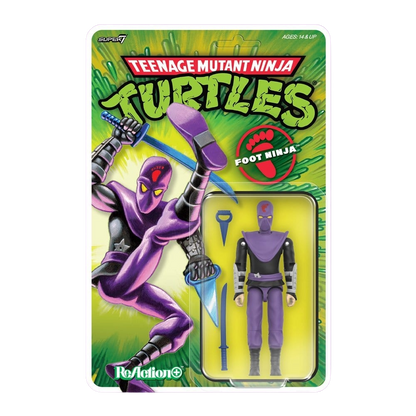 Teenage Mutant Ninja Turtles ReAction+ figurine Wave 01 Foot Ninja