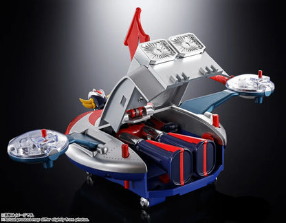 Figurines Goldorak et Ufo Spazer Popy Chogokin Deluxe Set de Bandai Tamashii Nation, figurines de collection détaillées