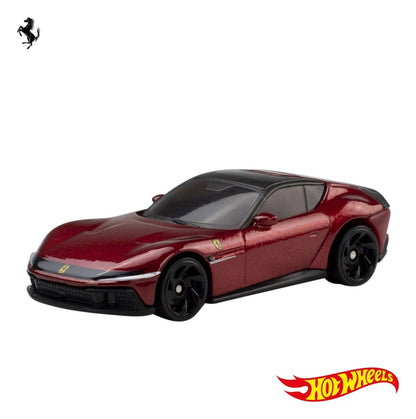 Hot Wheels – Pack de 5 véhicules Ferrari Die-Cast 1/64