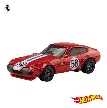 Hot Wheels – Pack de 5 véhicules Ferrari Die-Cast 1/64