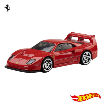 Hot Wheels – Pack de 5 véhicules Ferrari Die-Cast 1/64