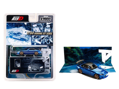 Initiald 1/64 Honda S2000 Toshiya Joshima Vs Takumi Fujiwara