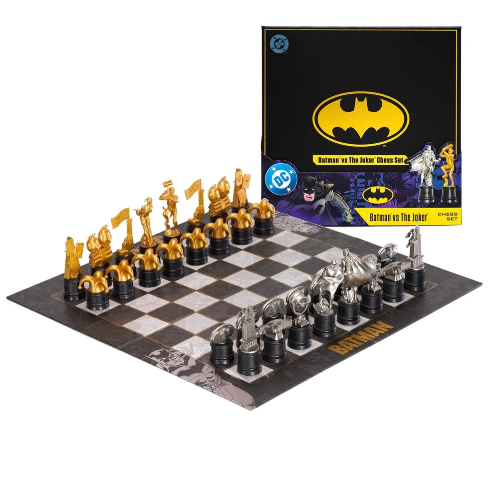 DC Comics – Jeu d’échecs Batman vs. The Joker – 47 cm