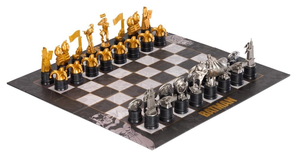 DC Comics – Jeu d’échecs Batman vs. The Joker – 47 cm