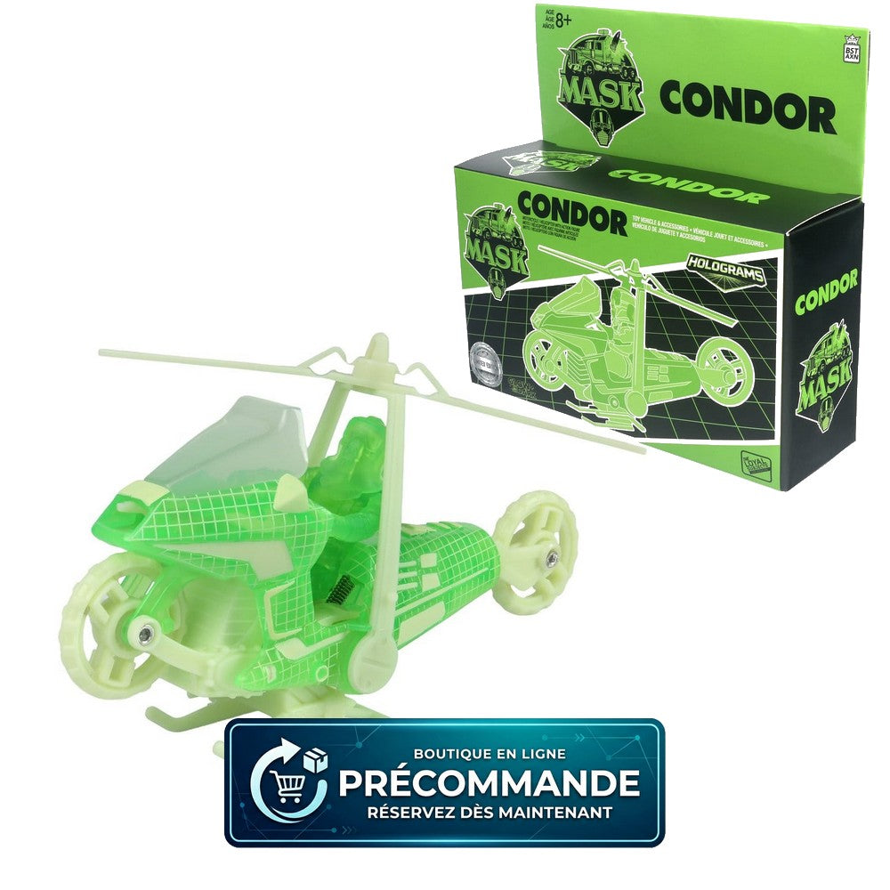 M.A.S.K. – Véhicule Condor Hologram Variant Glow in the Dark