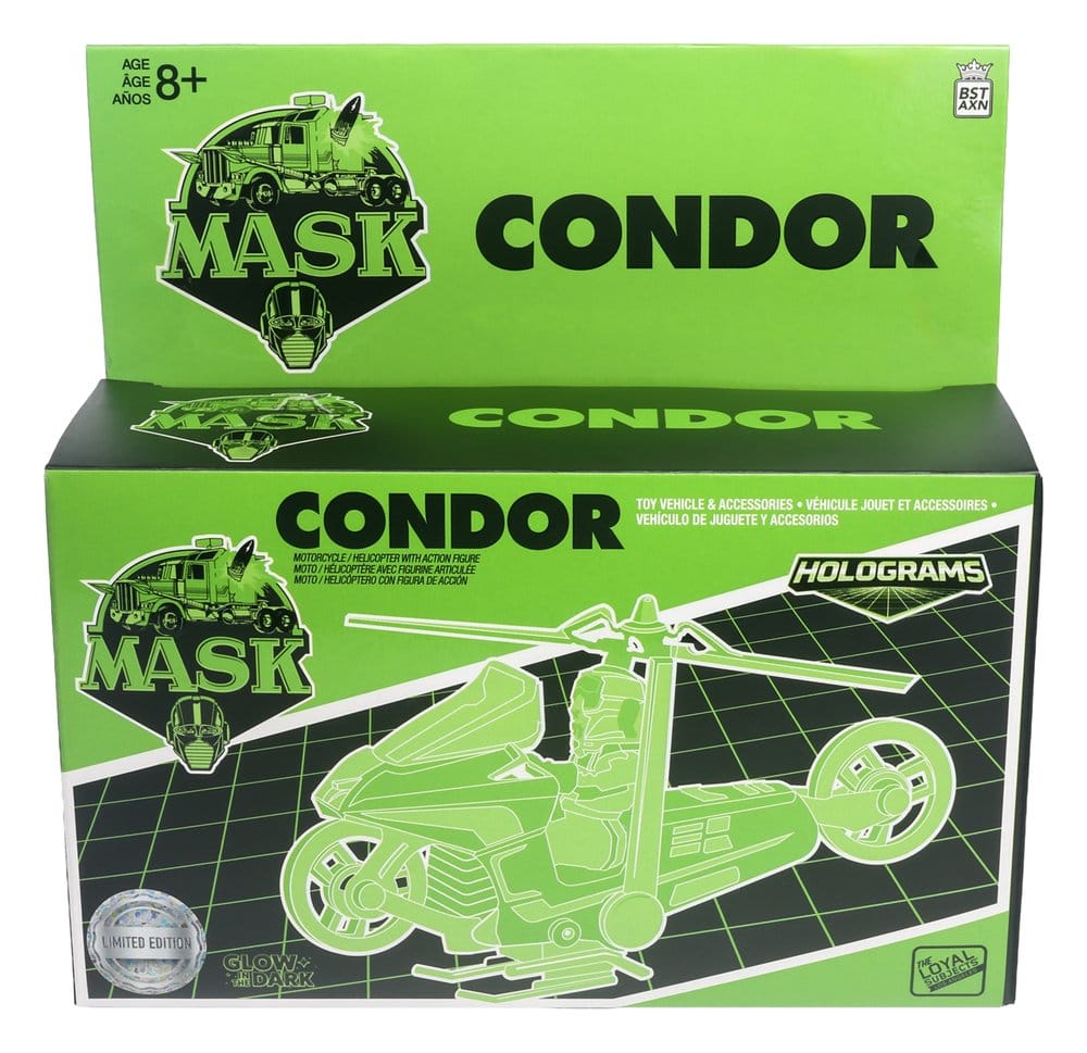 M.A.S.K. – Véhicule Condor Hologram Variant Glow in the Dark