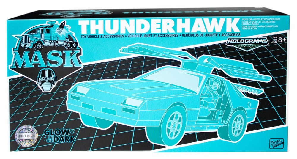 M.A.S.K. – Véhicule Thunderhawk Hologram Variant Glow in the Dark