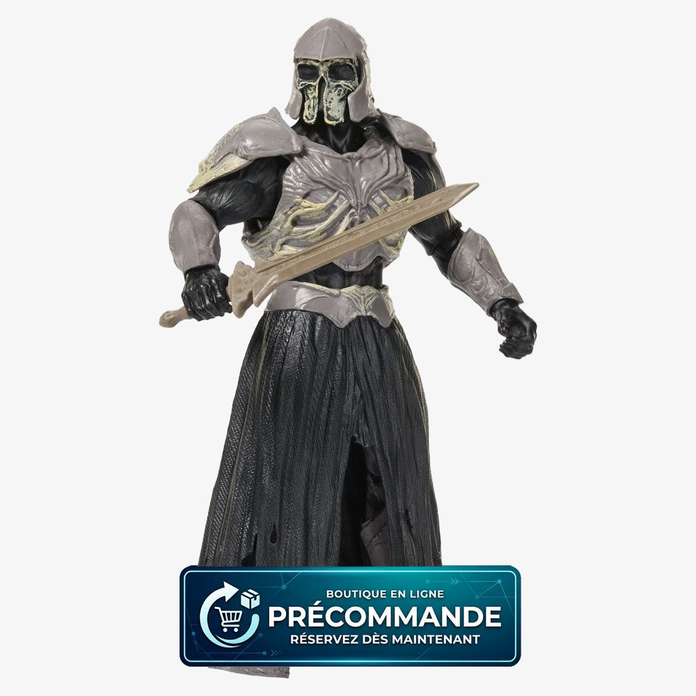 Figurine Skelegoon de 14 cm, personnage des Masters of the Universe Movie Chronicles, marque Mattel, avec détails du visage et costume.