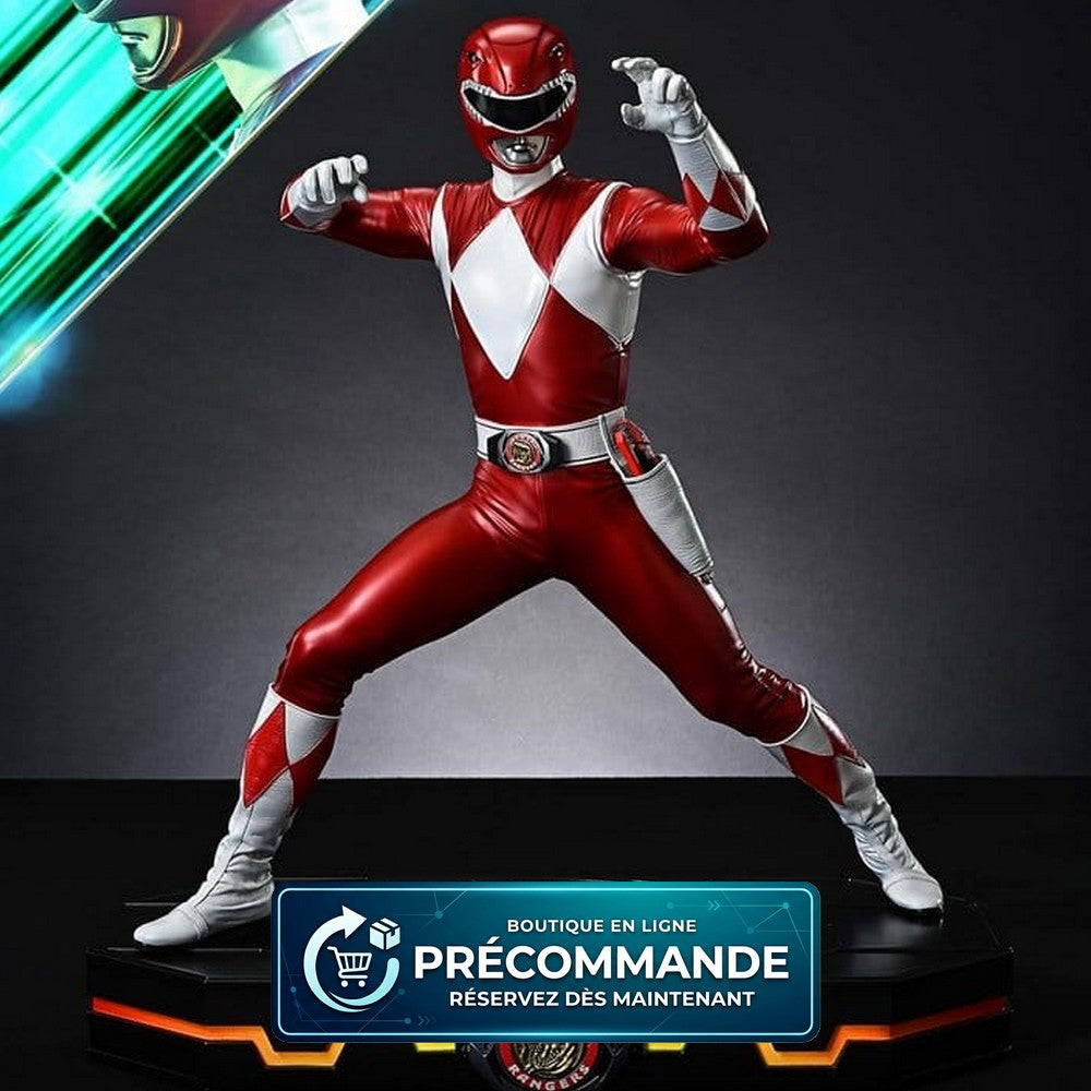 Mighty Morphin Power Rangers Premium Masterline statuette 1/4 Red Ranger 62 cm