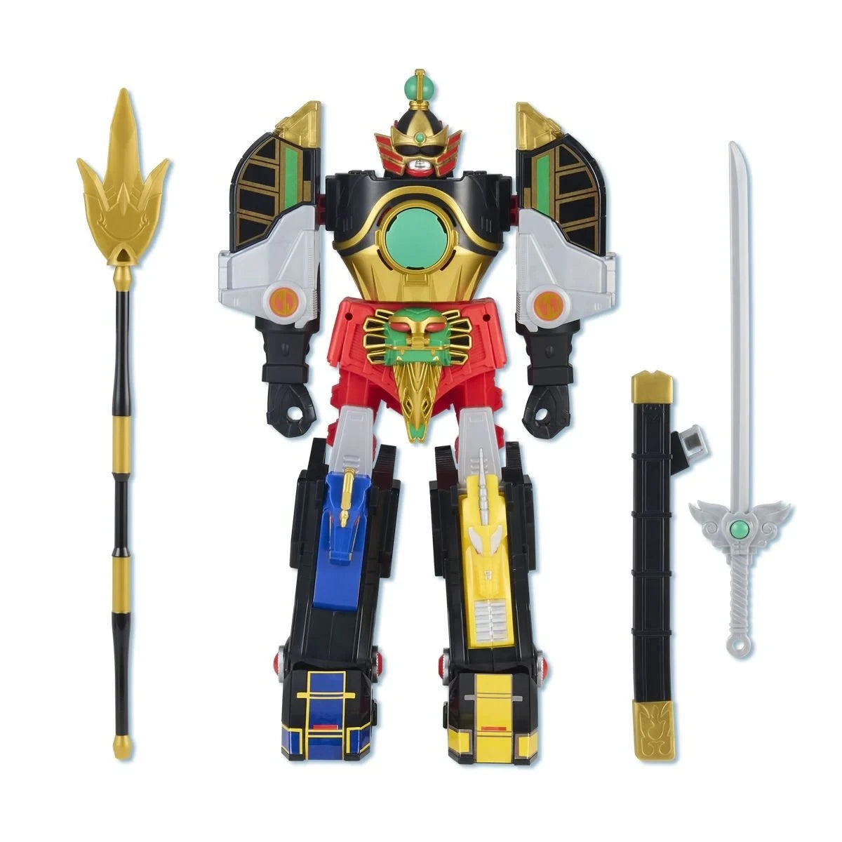 Power Rangers – Thunder Megazord avec Mega Power Sword – 28 cm