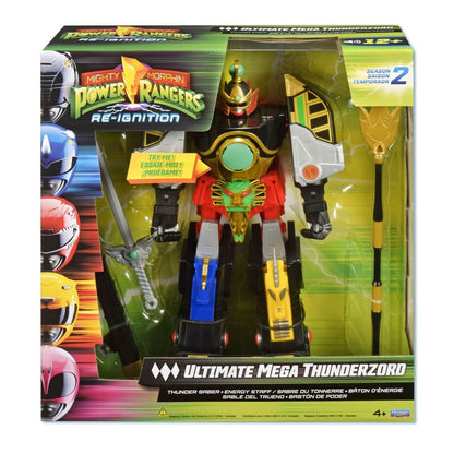 Power Rangers – Thunder Megazord avec Mega Power Sword – 28 cm