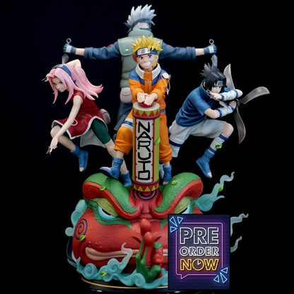 NARUTO - Naruto Team - Statue Resin 1/6 45cm - Toys Legacy Collection