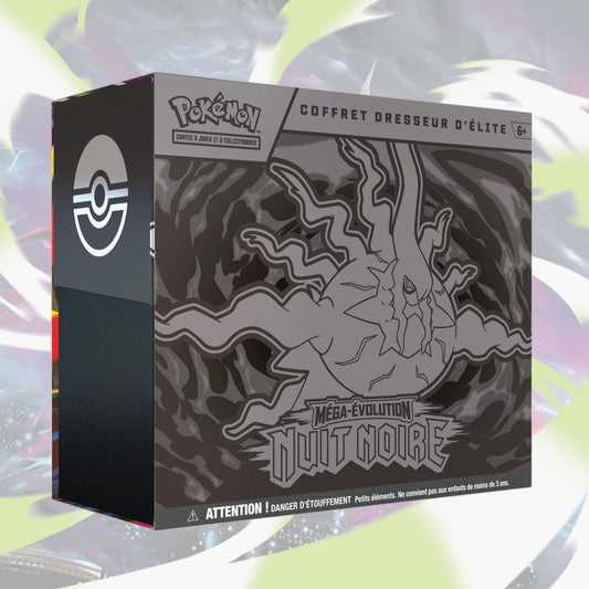 Pokémon - Coffret Dresseur d'Elite - ME05 Méga-Évolution - Nuit Noire