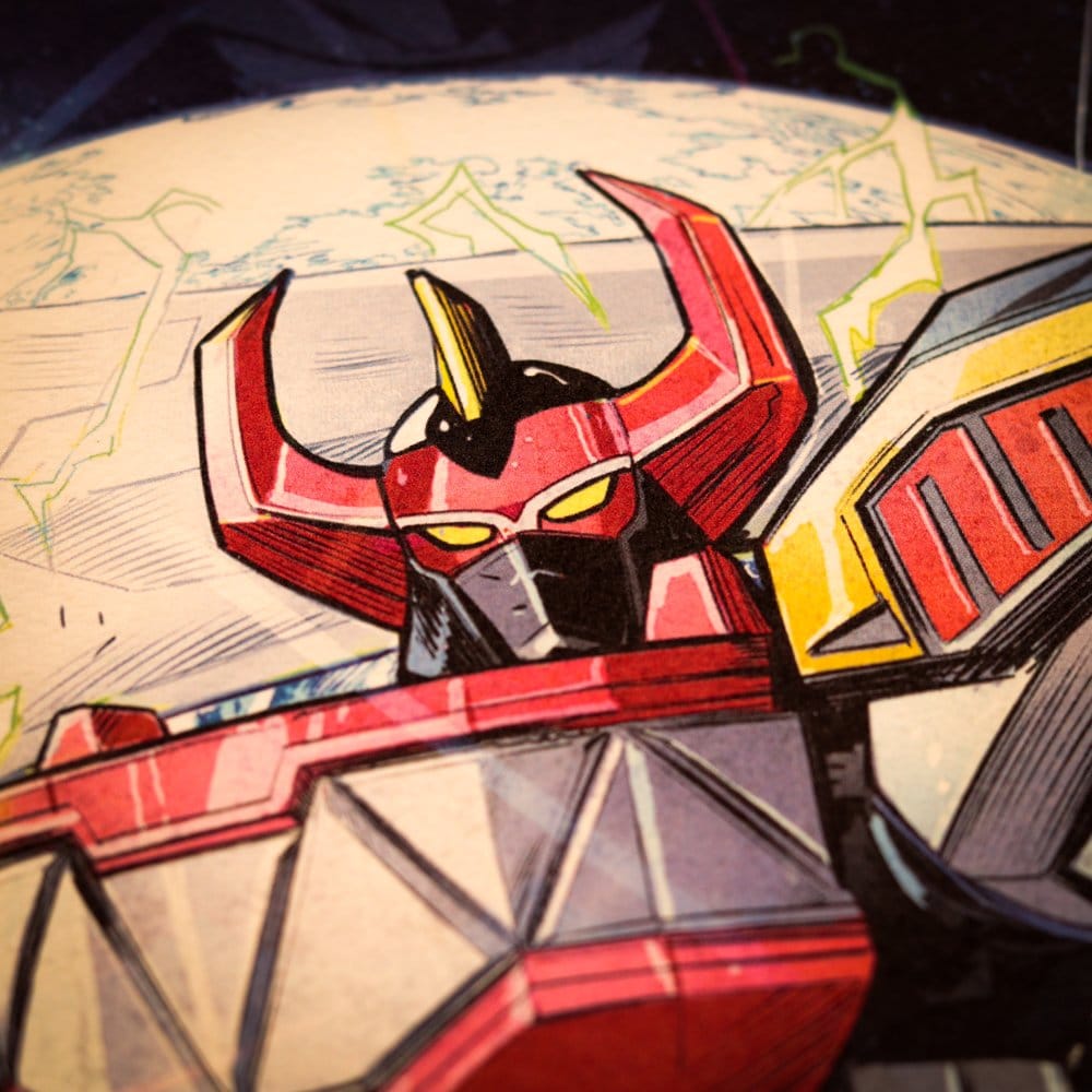 Power Rangers – Lithographie Limited Edition – 42 x 30 cm