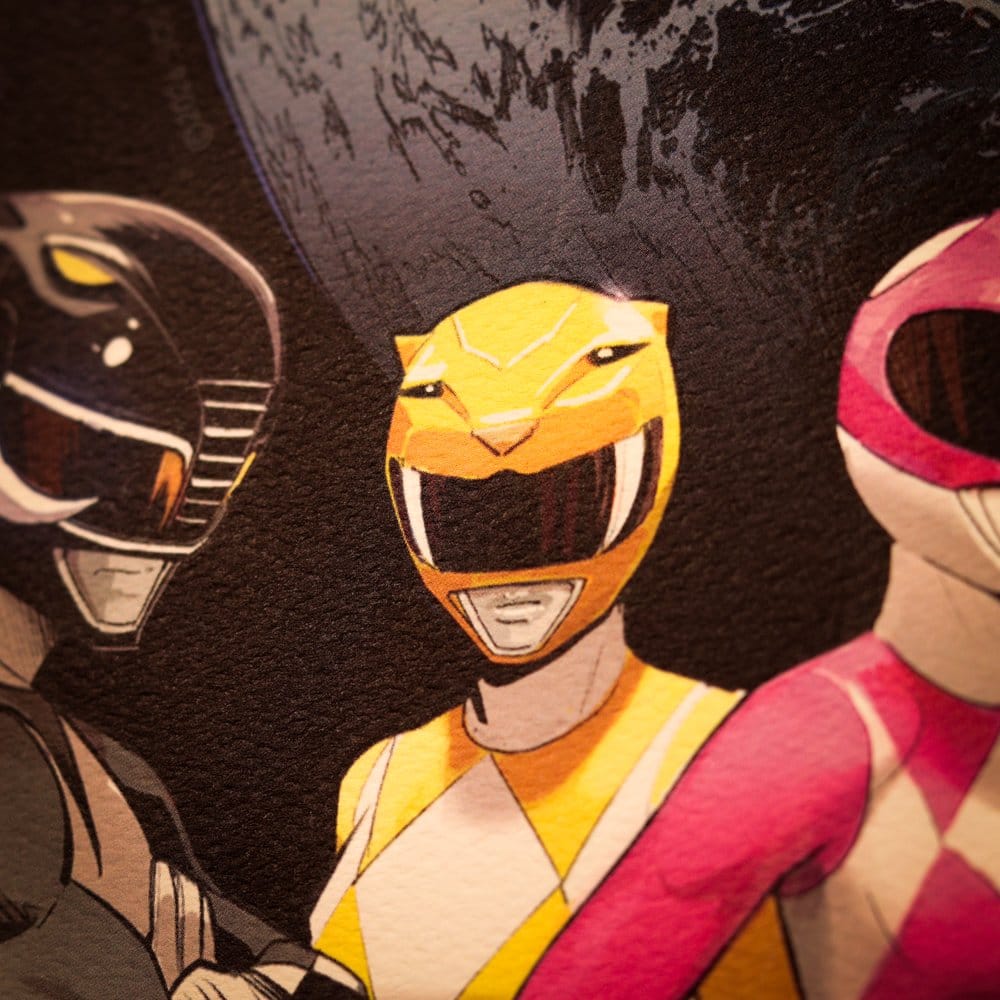 Power Rangers – Lithographie Limited Edition – 42 x 30 cm