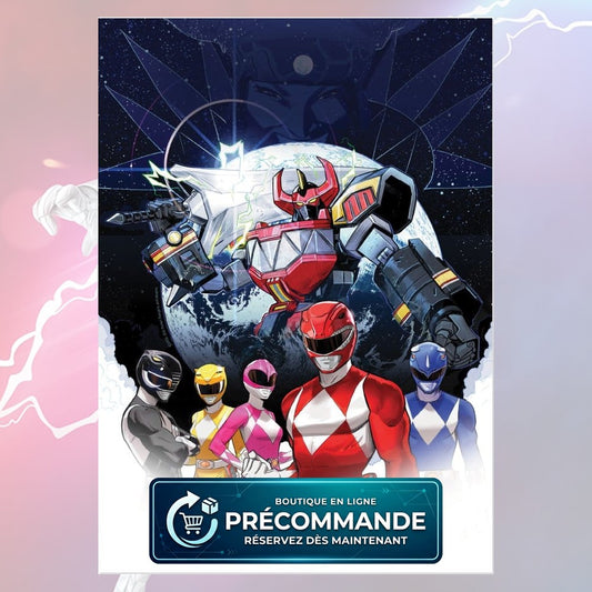 Power Rangers – Lithographie Limited Edition – 42 x 30 cm