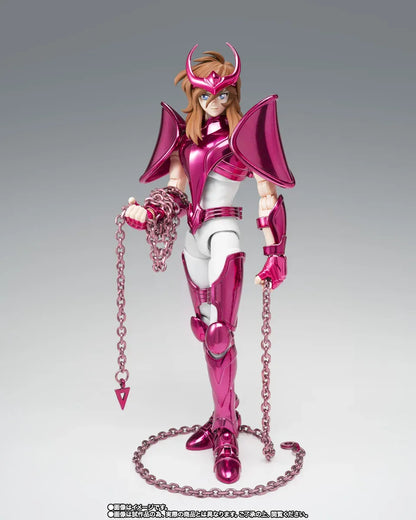 Figurine Saint Seiya Shun d'Andromède Myth Cloth Ex en bronze final, détail précis, pose dynamique, de la collection Bandai Tamashii Nation.