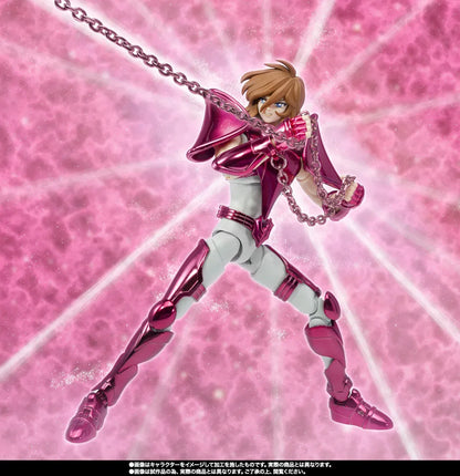 Figurine Shun d'Andromède Saint Seiya Myth Cloth Final Bronze Cloth de Bandai Tamashii Nation, vue détaillée.