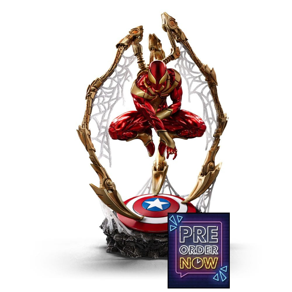 Marvel statuette Art Scale Deluxe 1/10 Spider-man Iron Armor Comics (CCXP Exclusive 2024) 24 cm - Toys Legacy Collection