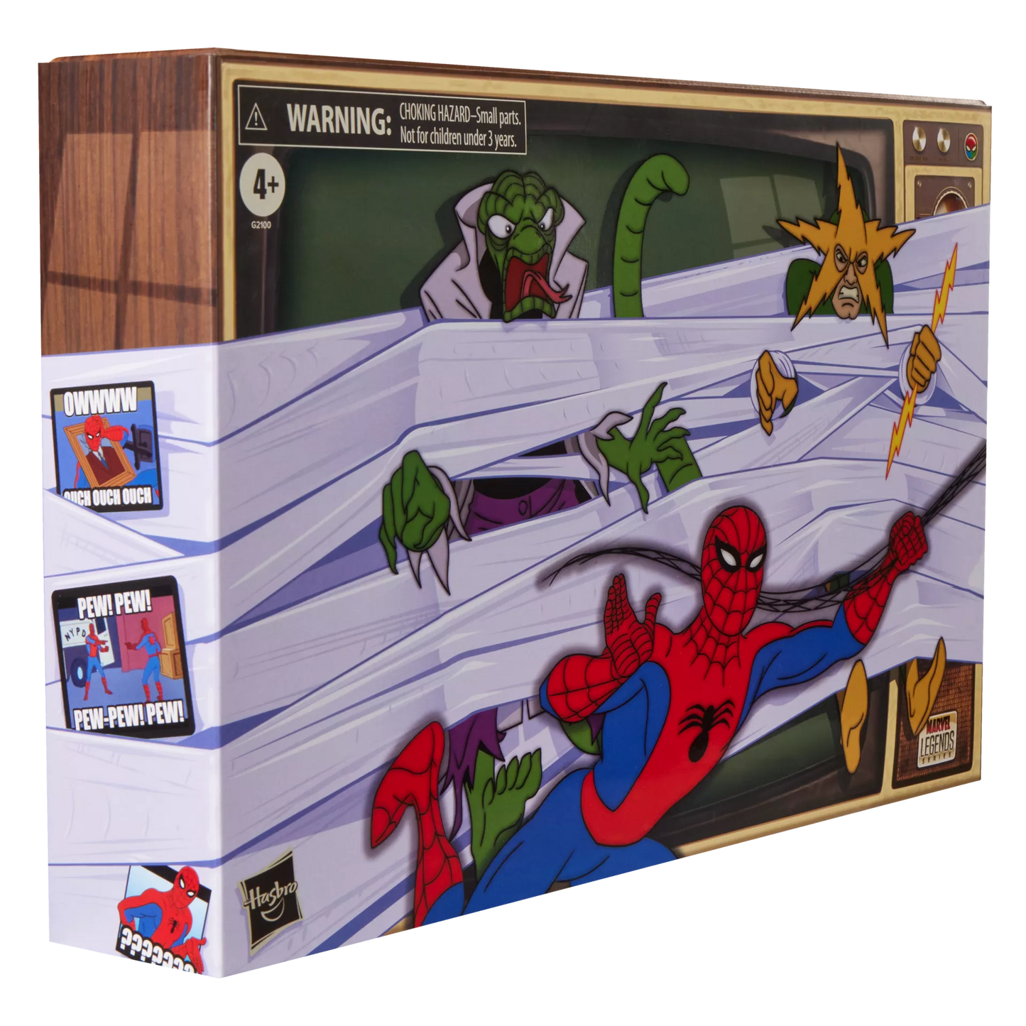 Marvel Legends Series : coffret Spider-Man, le Lézard de Marvel et Electro de Marvel