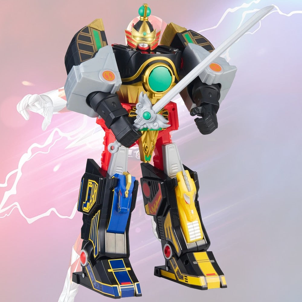 Power Rangers – Thunder Megazord avec Mega Power Sword – 28 cm