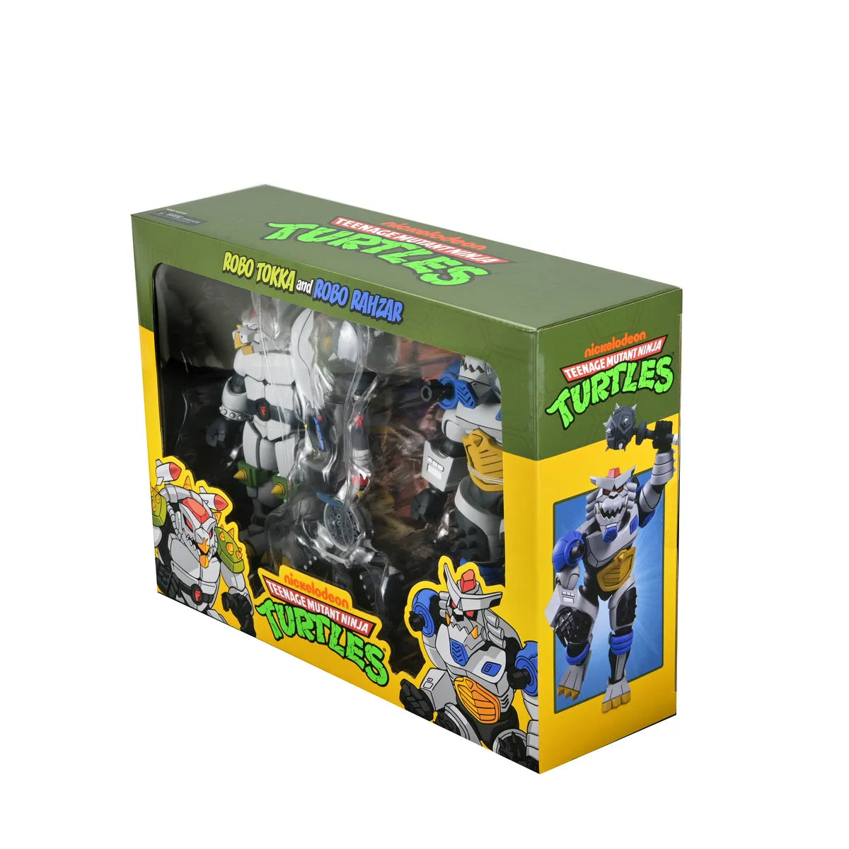 Figurines Tortues Ninja TMNT Robo Tokka et Rahzar, édition Cartoon, Neca, figurines de collection Tortues Ninja 1987