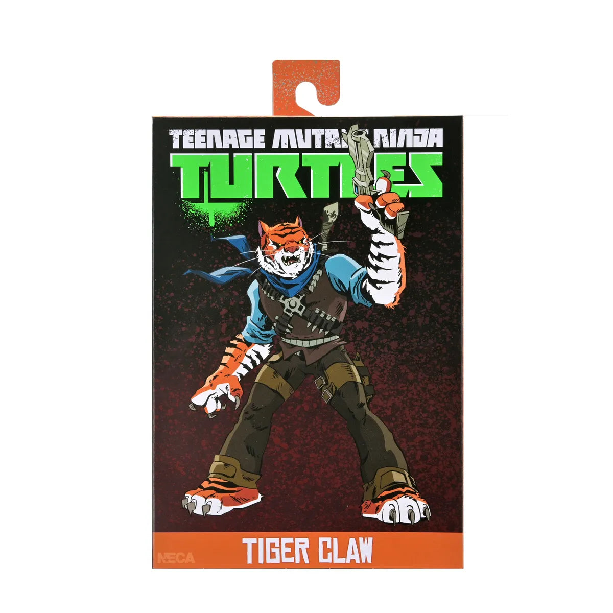 Figurine Neca de Tiger Claw, Turtle Trotues Ninja, édition cartoon 2012, détaillée et pose dynamique, collection de figurines TMNT.