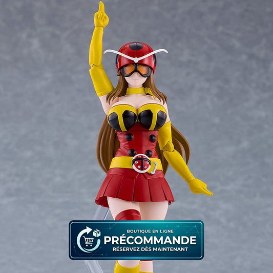 Tojima Wants to Be a Kamen Rider Figma figurine Yuriko Okada (Electro-Wave Human Tackle Ver.) 14 cm