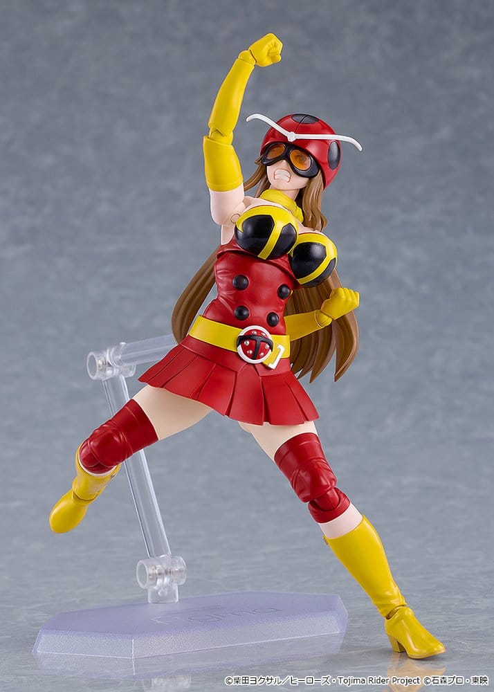 Tojima Wants to Be a Kamen Rider Figma figurine Yuriko Okada (Electro-Wave Human Tackle Ver.) 14 cm