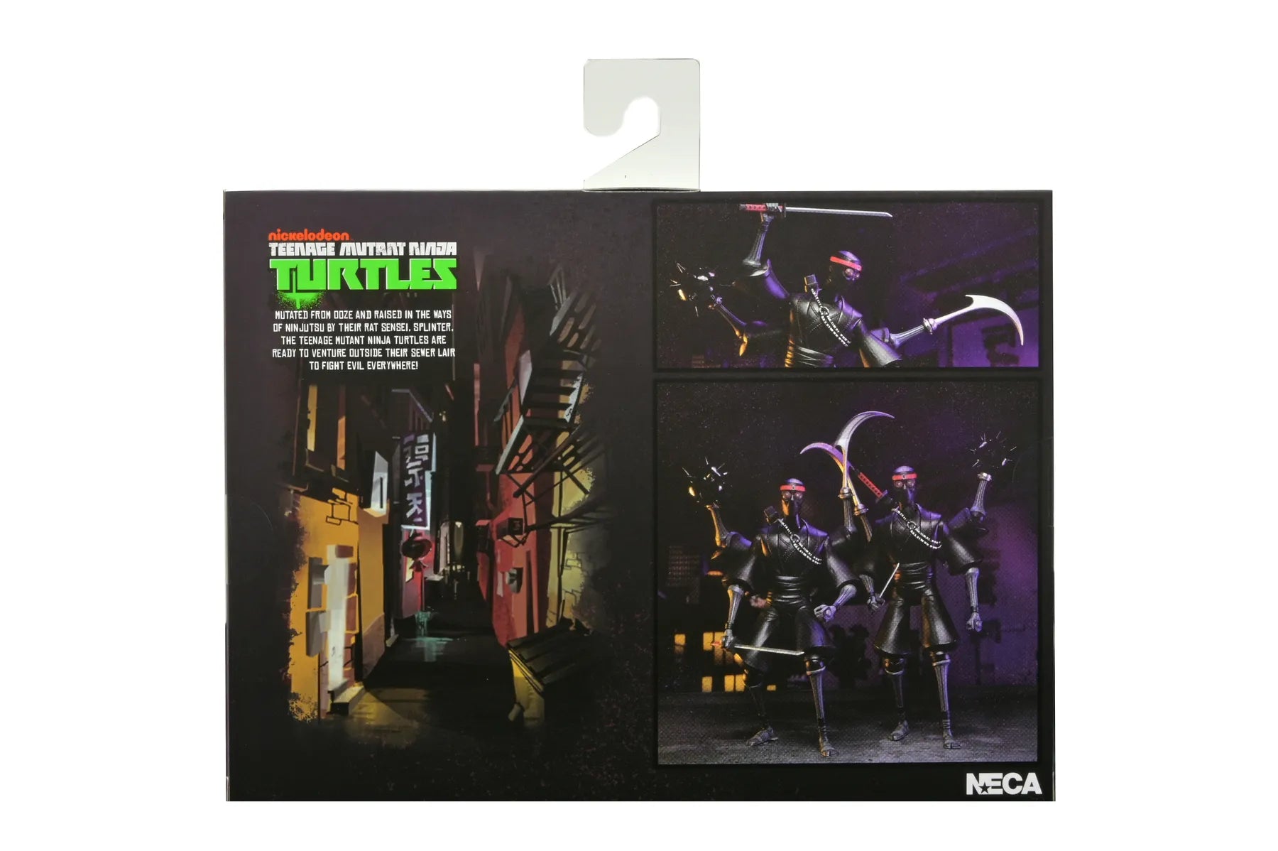Figurines TMNT Tortues ninja Footbots Neca, édition Cartoon 2012, figurines de haute qualité avec détails colorés et authentiques.