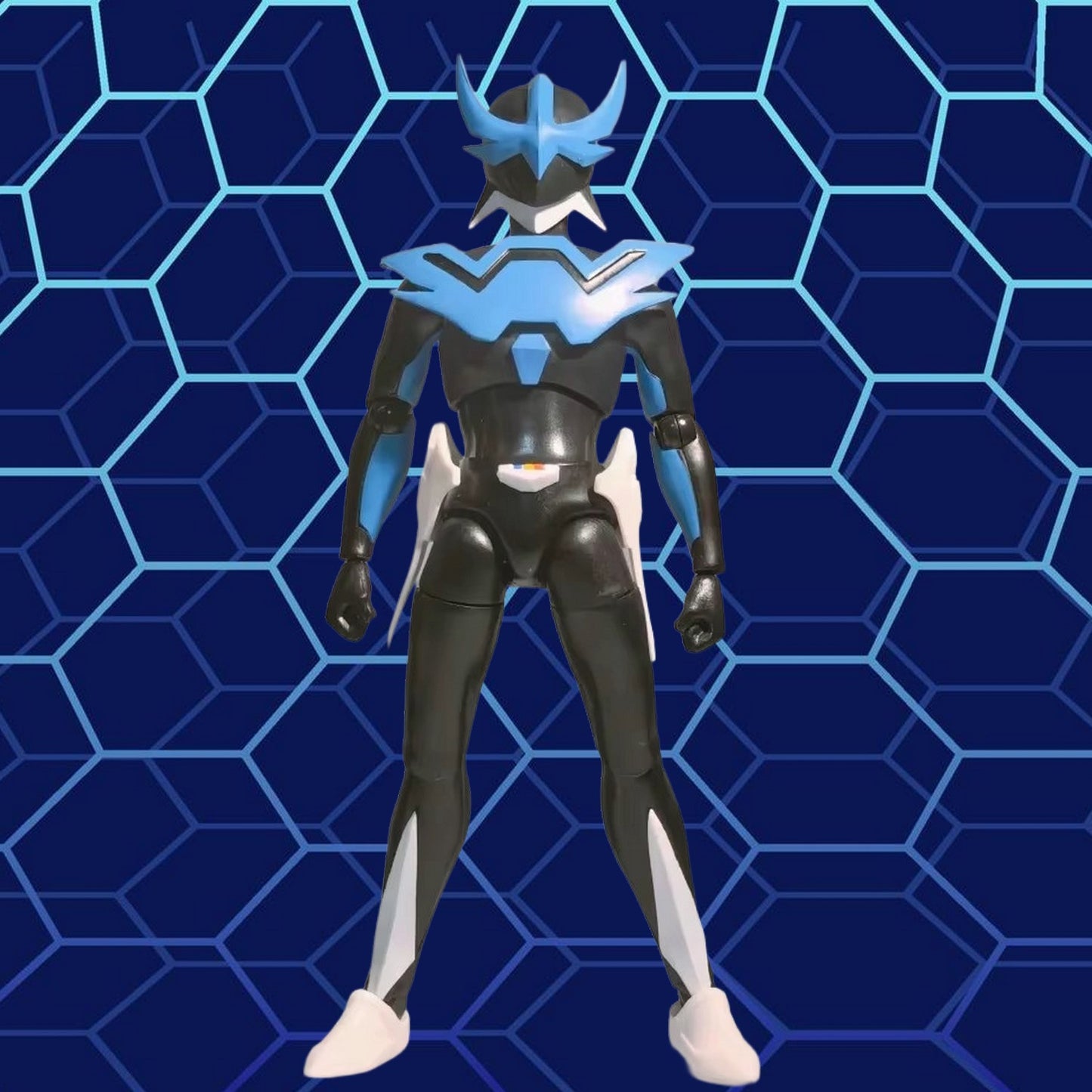 Model-Kit Wingman figure gashapon 15cm Blue - Toys Legacy Collection