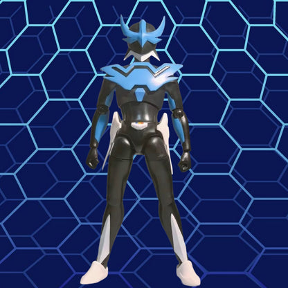 Model-Kit Wingman figure gashapon 15cm Blue - Toys Legacy Collection