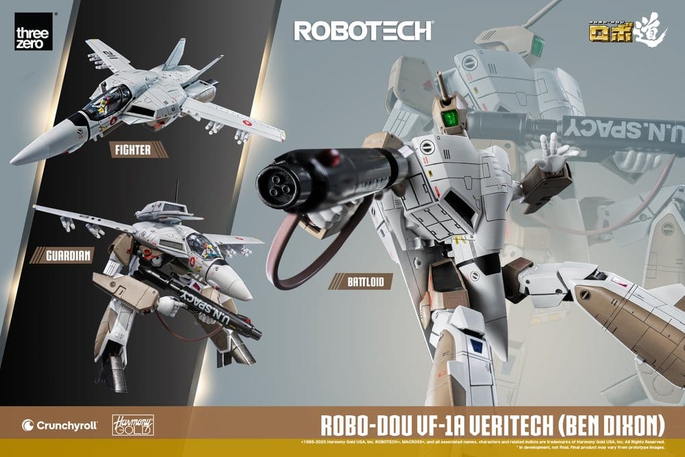 Robotech figurine ROBO-DOU VF-1A Veritech (Ben Dixon) 20 cmm