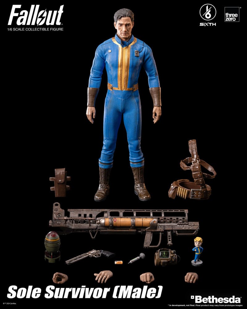 Fallout figurine FigZero 1/6 Sole Survivor (Male) 31 cm - Toys Legacy Collection
