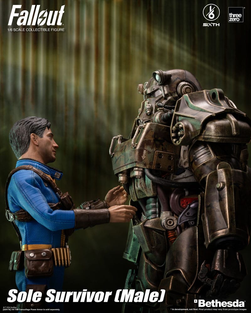 Fallout figurine FigZero 1/6 Sole Survivor (Male) 31 cm - Toys Legacy Collection