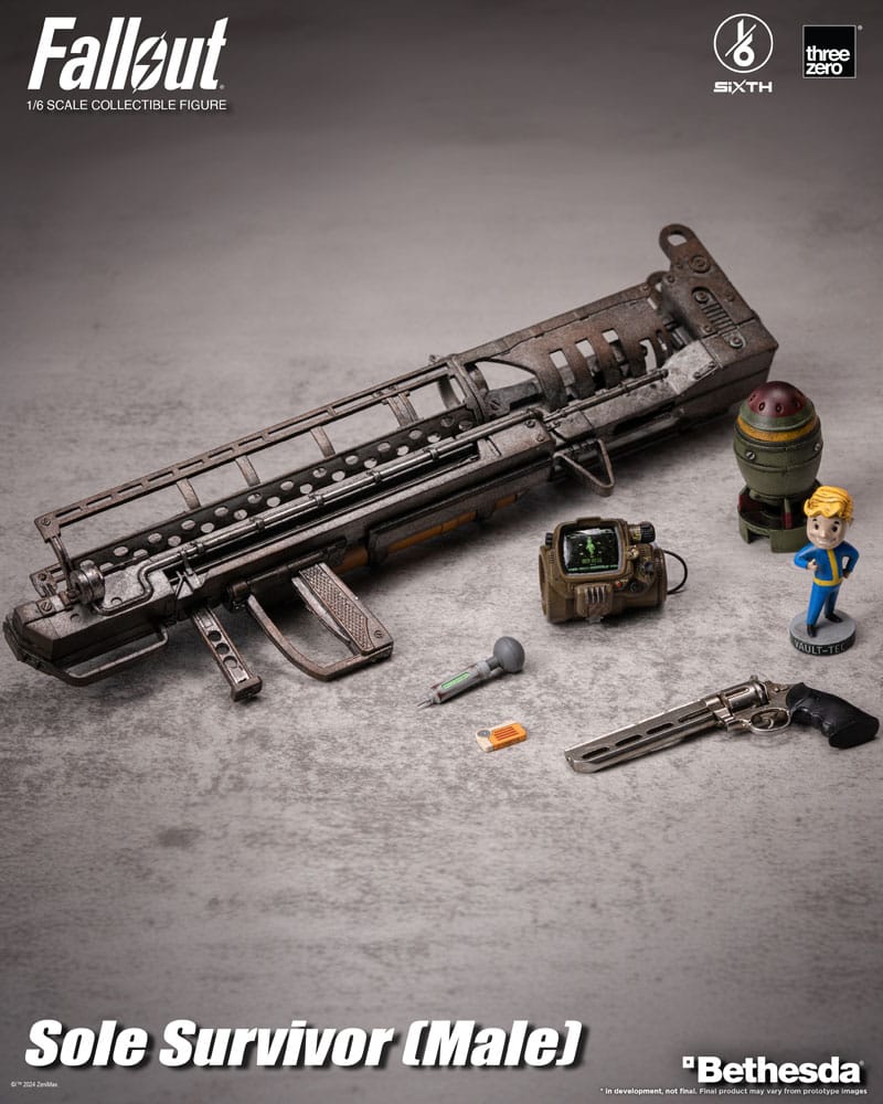 Fallout figurine FigZero 1/6 Sole Survivor (Male) 31 cm - Toys Legacy Collection