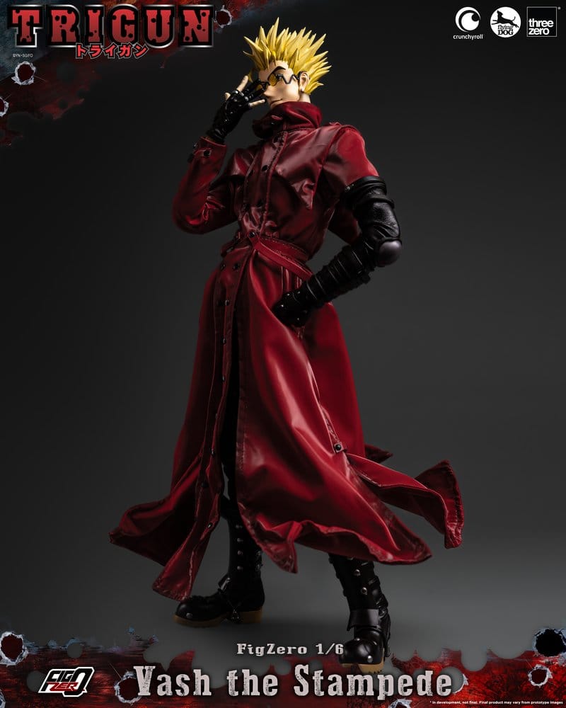 Trigun figurine FigZero 1/6 Vash the Stampede 31 cm - Toys Legacy Collection