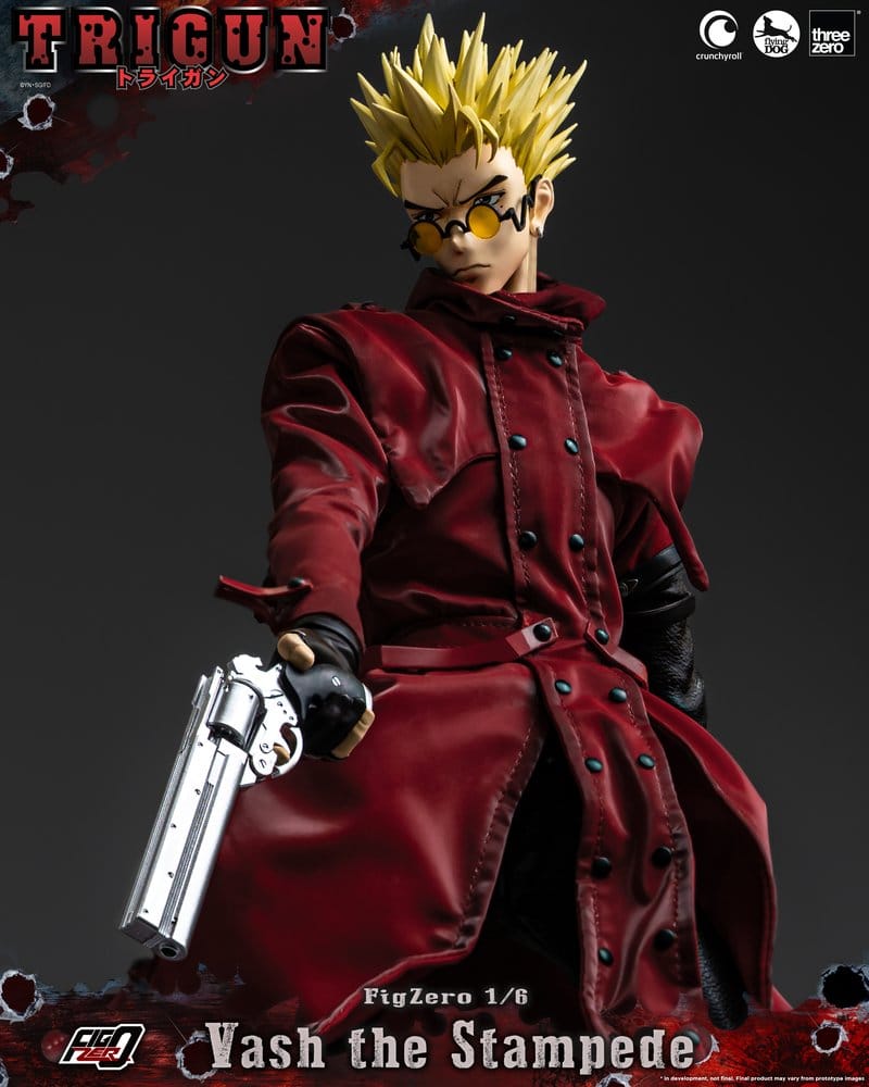 Trigun figurine FigZero 1/6 Vash the Stampede 31 cm - Toys Legacy Collection