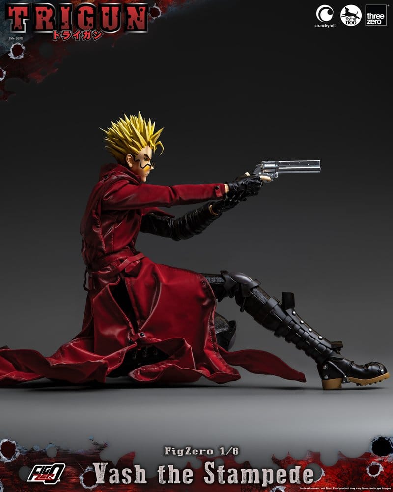 Trigun figurine FigZero 1/6 Vash the Stampede 31 cm - Toys Legacy Collection