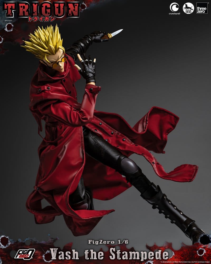 Trigun figurine FigZero 1/6 Vash the Stampede 31 cm - Toys Legacy Collection