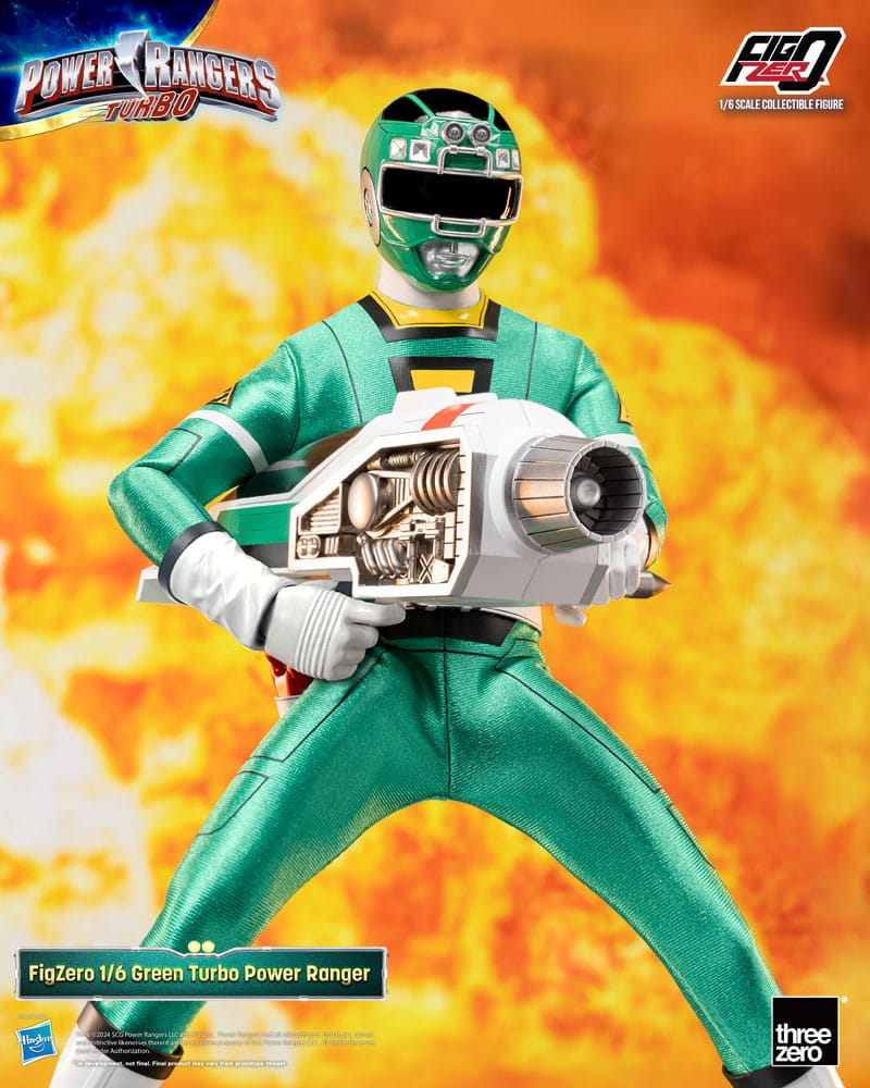 Power Rangers Turbo figurine FigZero 1/6 Green Turbo Power Ranger 30 cm