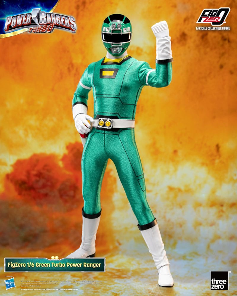 Power Rangers Turbo figurine FigZero 1/6 Green Turbo Power Ranger 30 cm