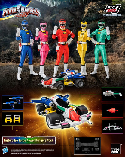 Power Rangers Turbo pack 5 figurines FigZero 1/6 Turbo Power Rangers 30 cm