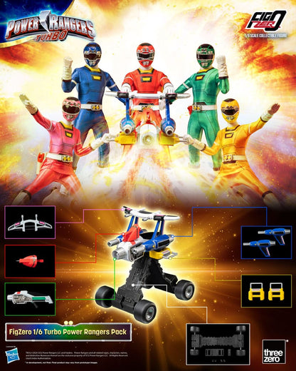 Power Rangers Turbo pack 5 figurines FigZero 1/6 Turbo Power Rangers 30 cm