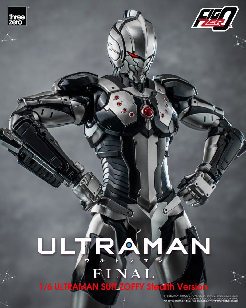 Ultraman Final figurine FigZero 1/6 1/6 Ultraman Suit Zoffy Stealth Version 30 cm - Toys Legacy Collection